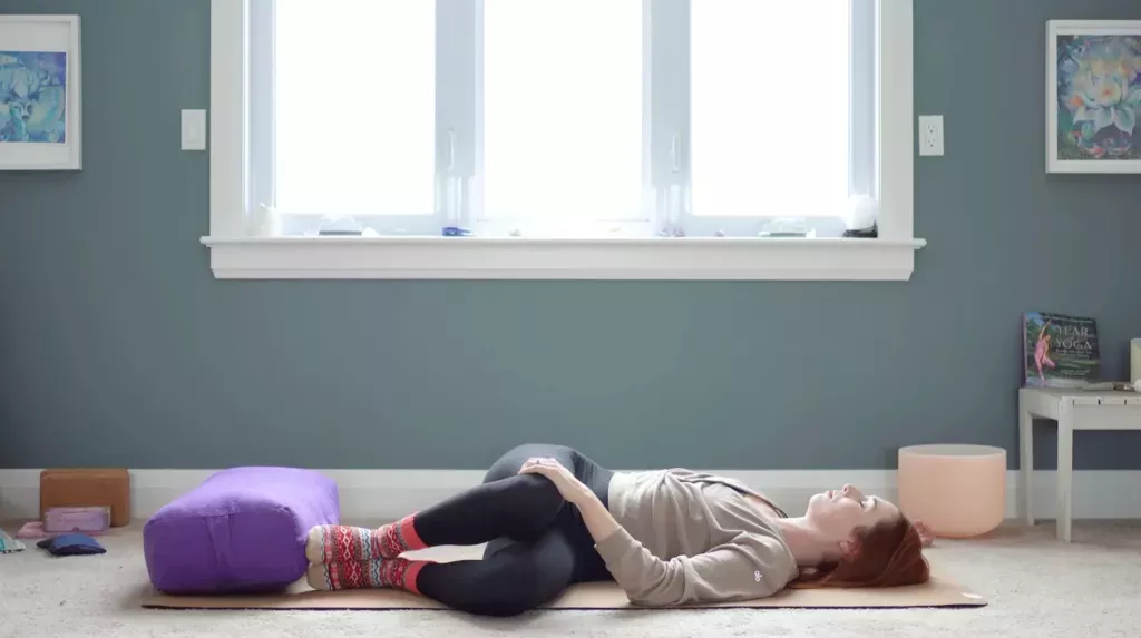 Una práctica "perezosa" de Yin Yoga