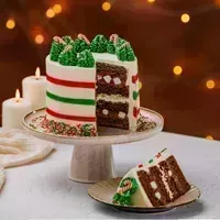 5. Patisserie Valerie Candy Cane Hot Chocolate Cake, 1300g - View at Patisserie Valerie