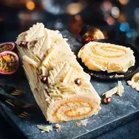 1. M&S White Chocolate & Passion Fruit Yule Log - View at Ocado 1. M&S White Chocolate & Passion Fruit Yule Log - View at Ocado