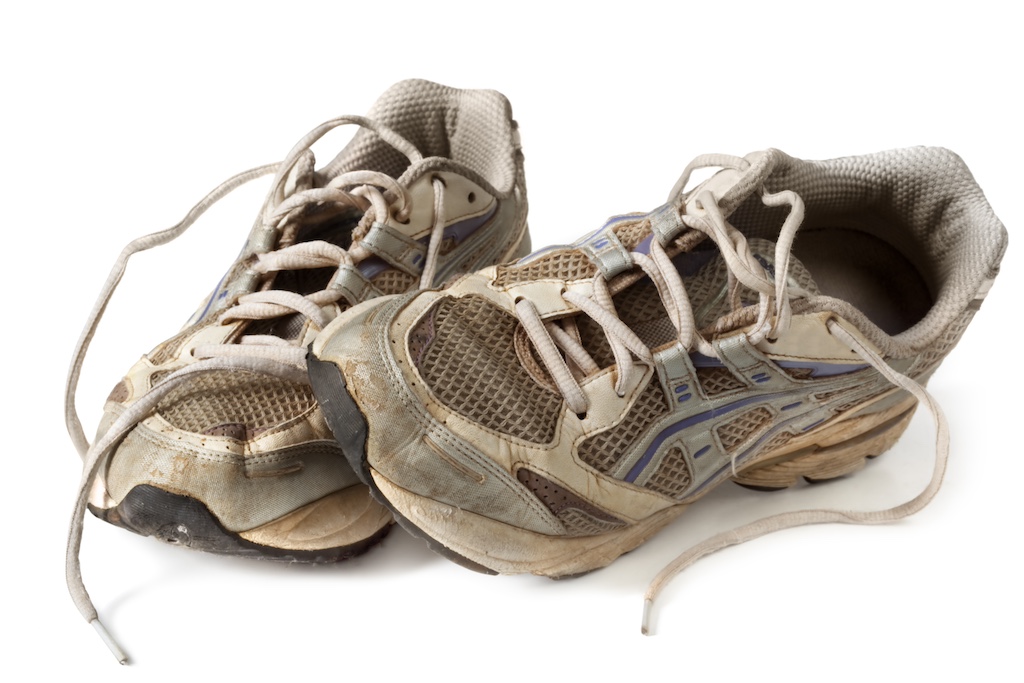 Cómo reciclar zapatillas de correr viejas