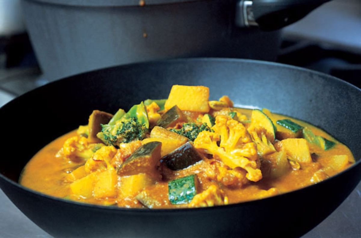 Receta de Gordon Ramsay de verduras al curry