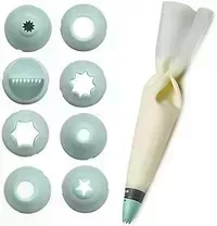 Lakeland Silicone Piping Bag with Built-in Coupler and 8 Nozzles - View at Amazon Lakeland Silicone Piping Bag with Built-in Coupler and 8 Nozzles - View at Amazon