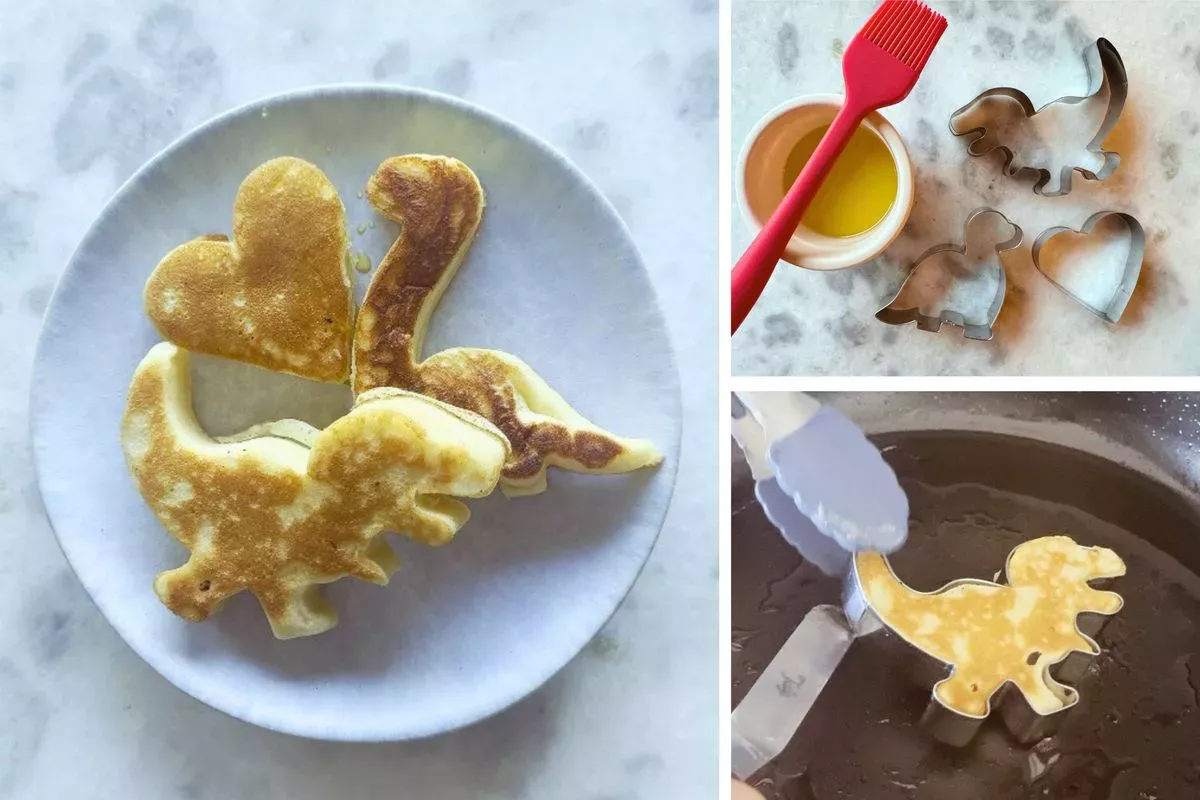 La única manera de hacer tortitas con los niños este Día de la Tortita (y lleva moldes de galletas)