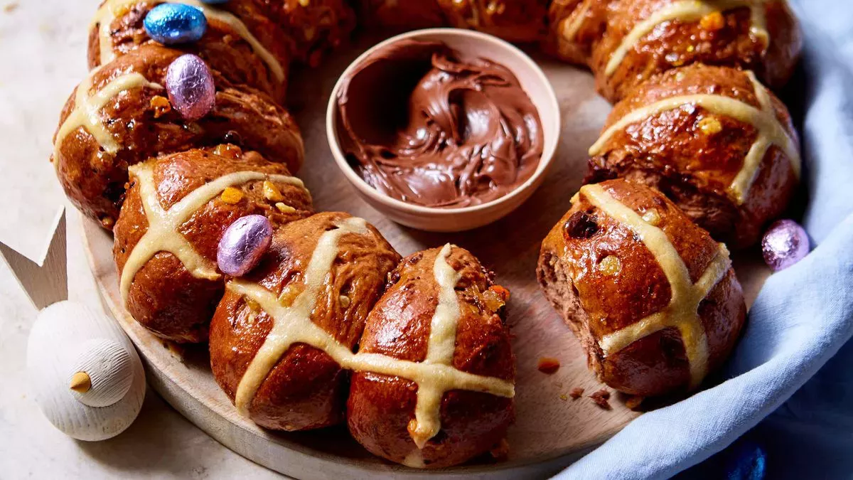 Receta de bollos calientes de chocolate y naranja