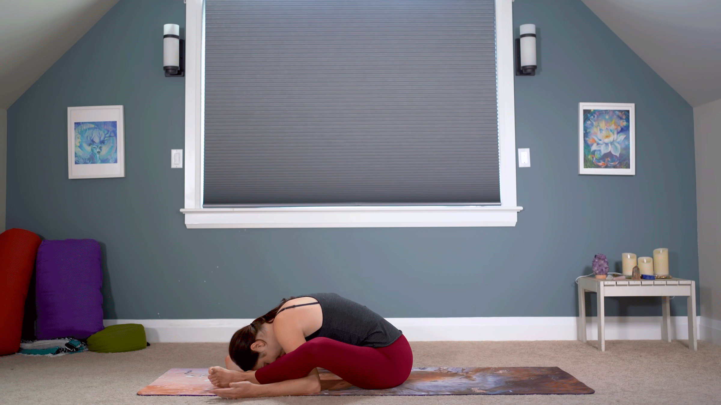 Flujo de yoga para sentirse bien cuando sólo quieres moverte