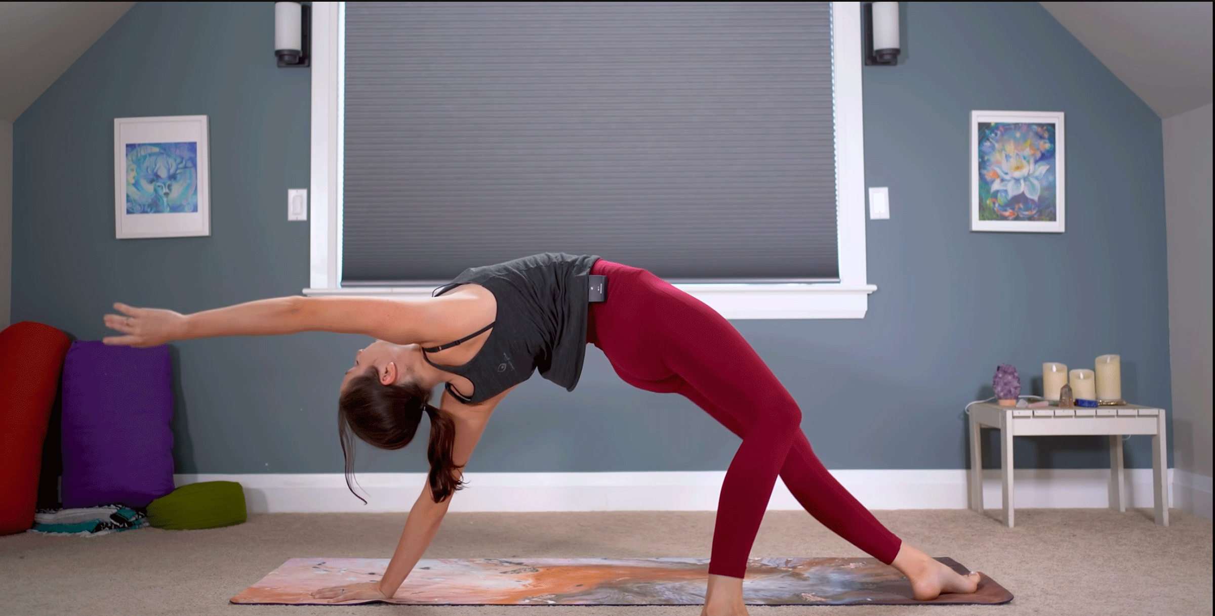 Flujo de yoga para sentirse bien cuando sólo quieres moverte