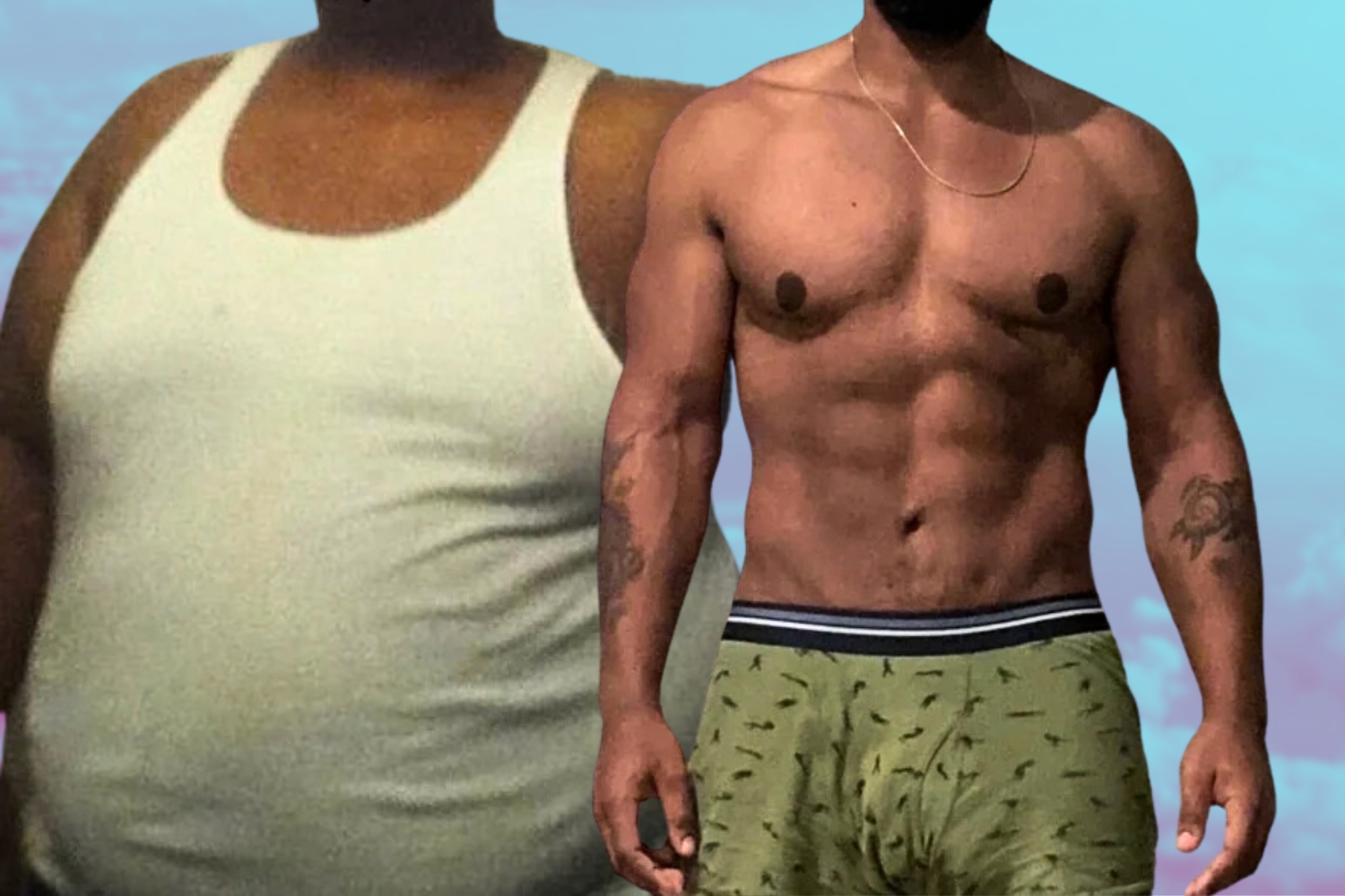 Un hombre de 30 años comparte los 5 secretos de su enorme pérdida de peso de 95 kg.