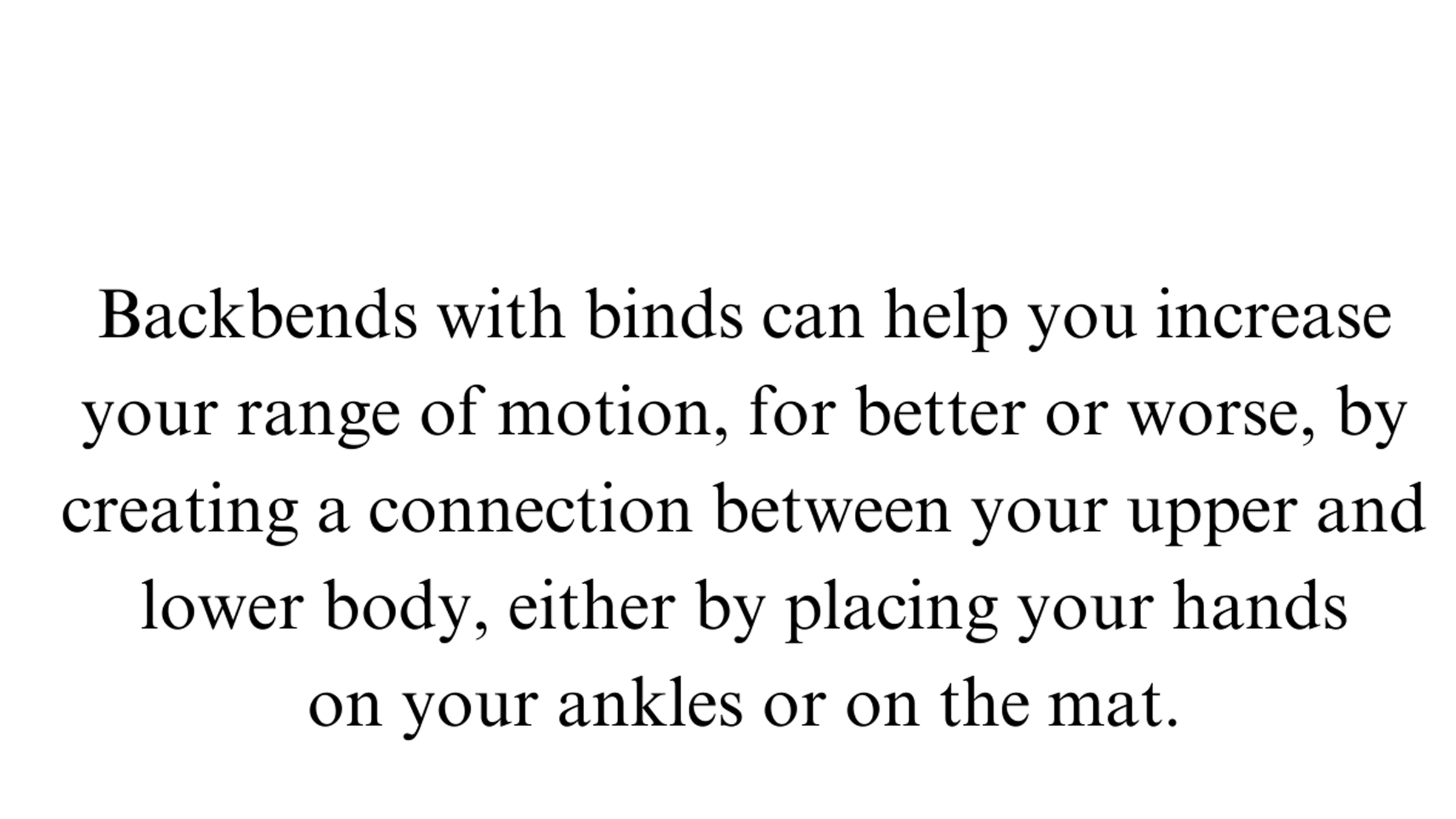 No, su cuerpo no puede hacer necesariamente todas las flexiones de espalda del yoga. Entonces, ¿cuáles son las adecuadas para usted?