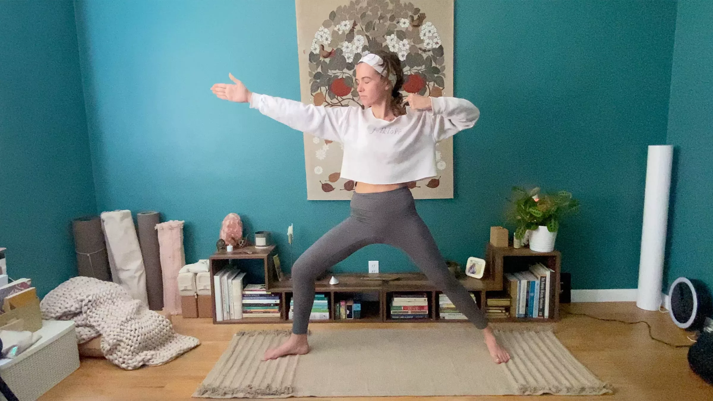 Una práctica de yoga de espíritu libre para la Luna Llena en Sagitario