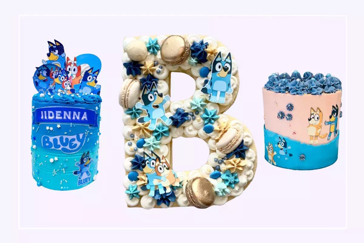 5 de las mejores tartas de cumpleaños Bluey que querrás hacer a tus hijos obsesionados con Bluey
