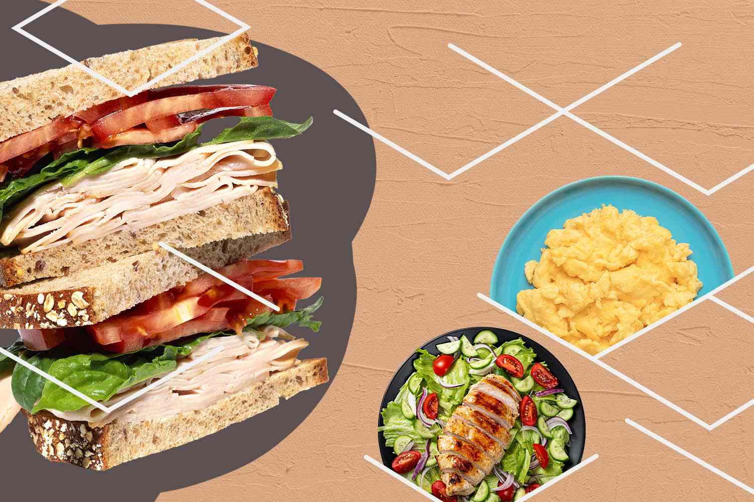 Un plan de comidas rico en proteínas que te da energía