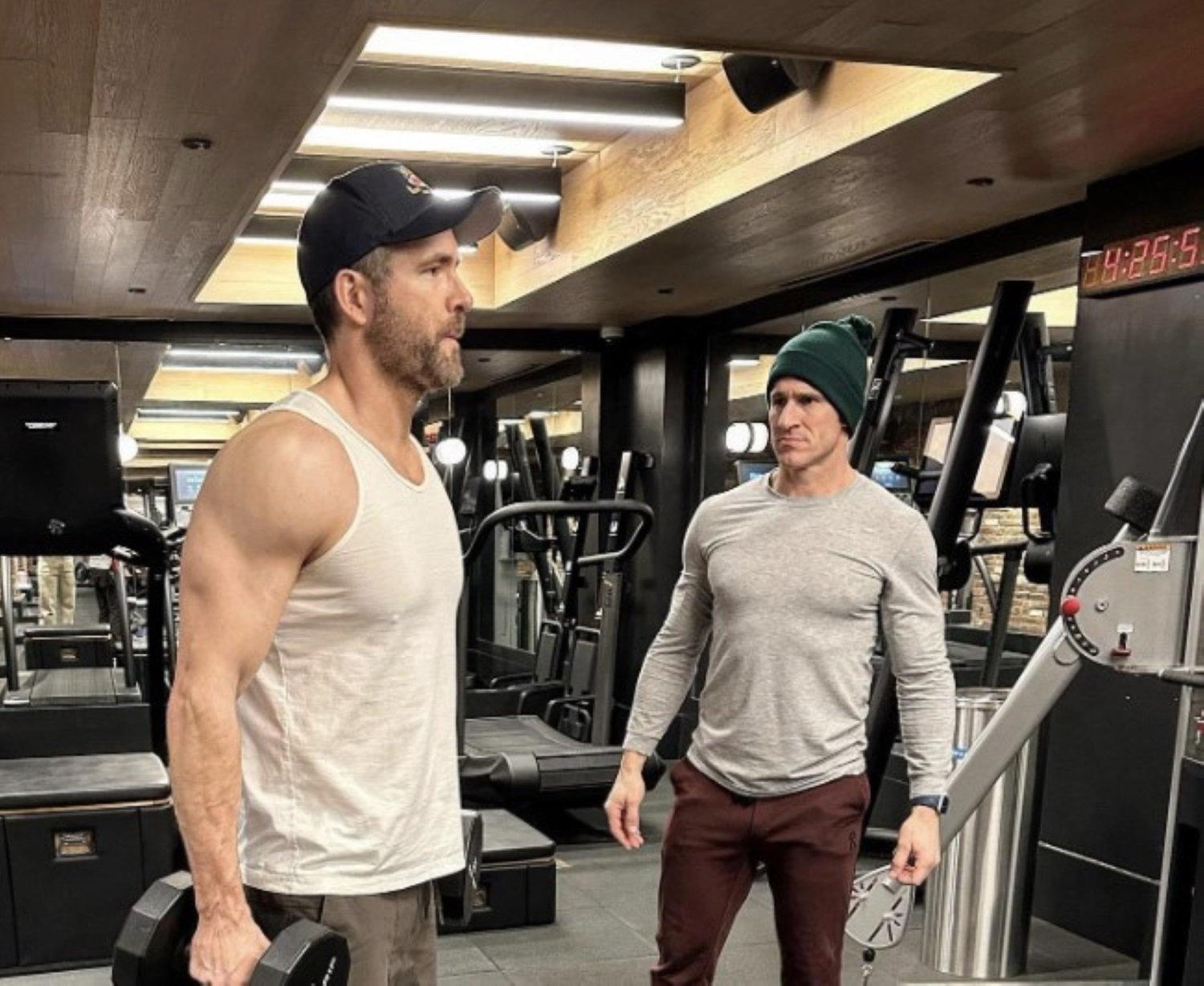 
		Los ejercicios de tríceps por los que apuesta el preparador físico de Ryan Reynolds