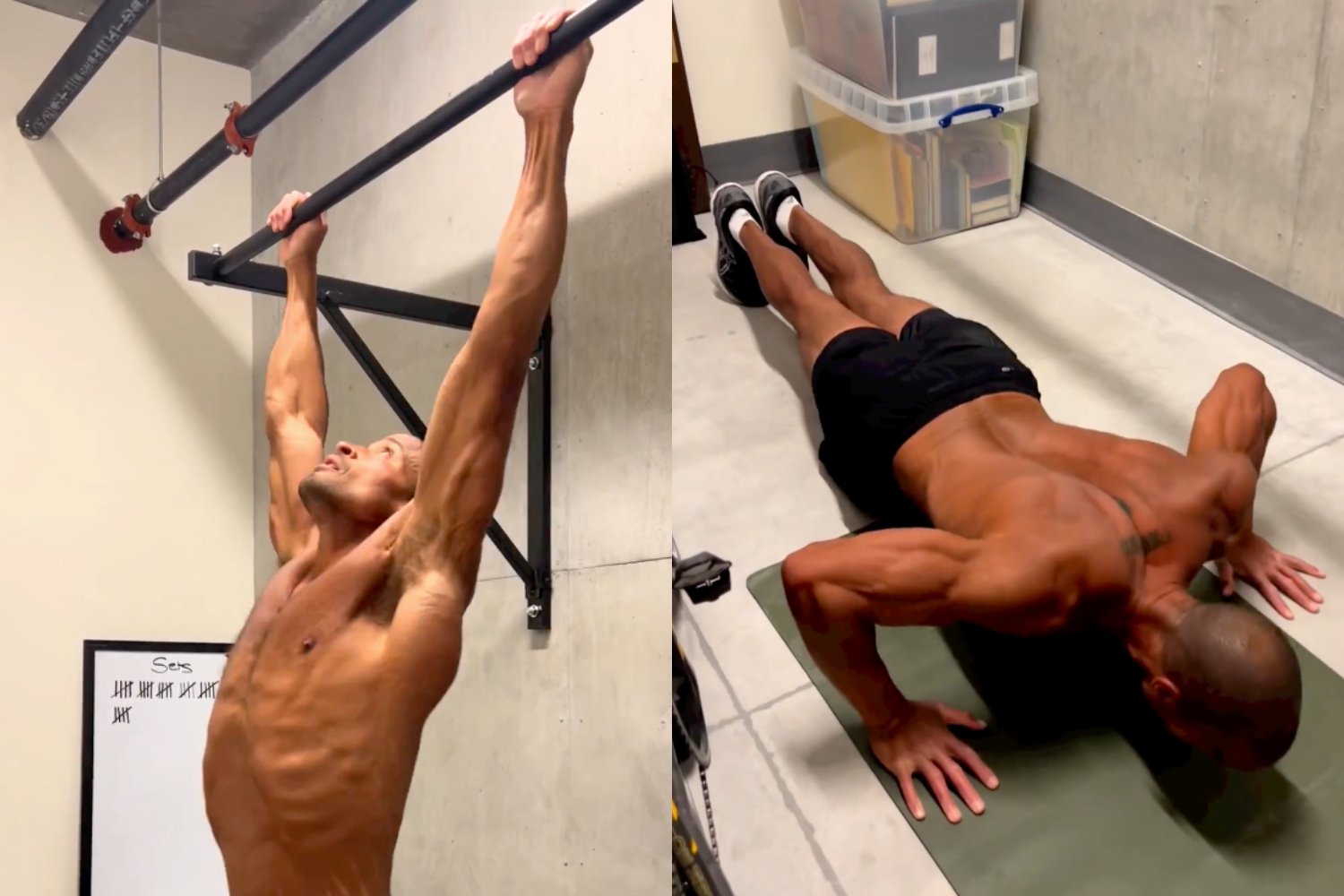 El entrenamiento calisténico de David Goggins en 'Nickels &amp; Dimes' es simple pero brutal