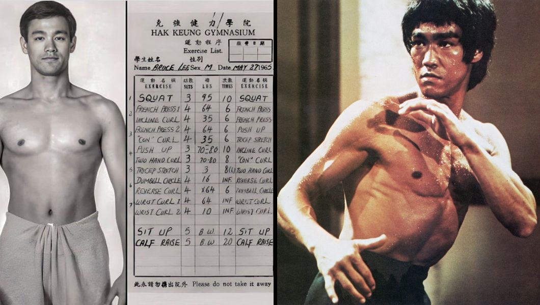 La rutina de entrenamiento de Bruce Lee de los años 60 se ha hecho viral: éste es su programa completo