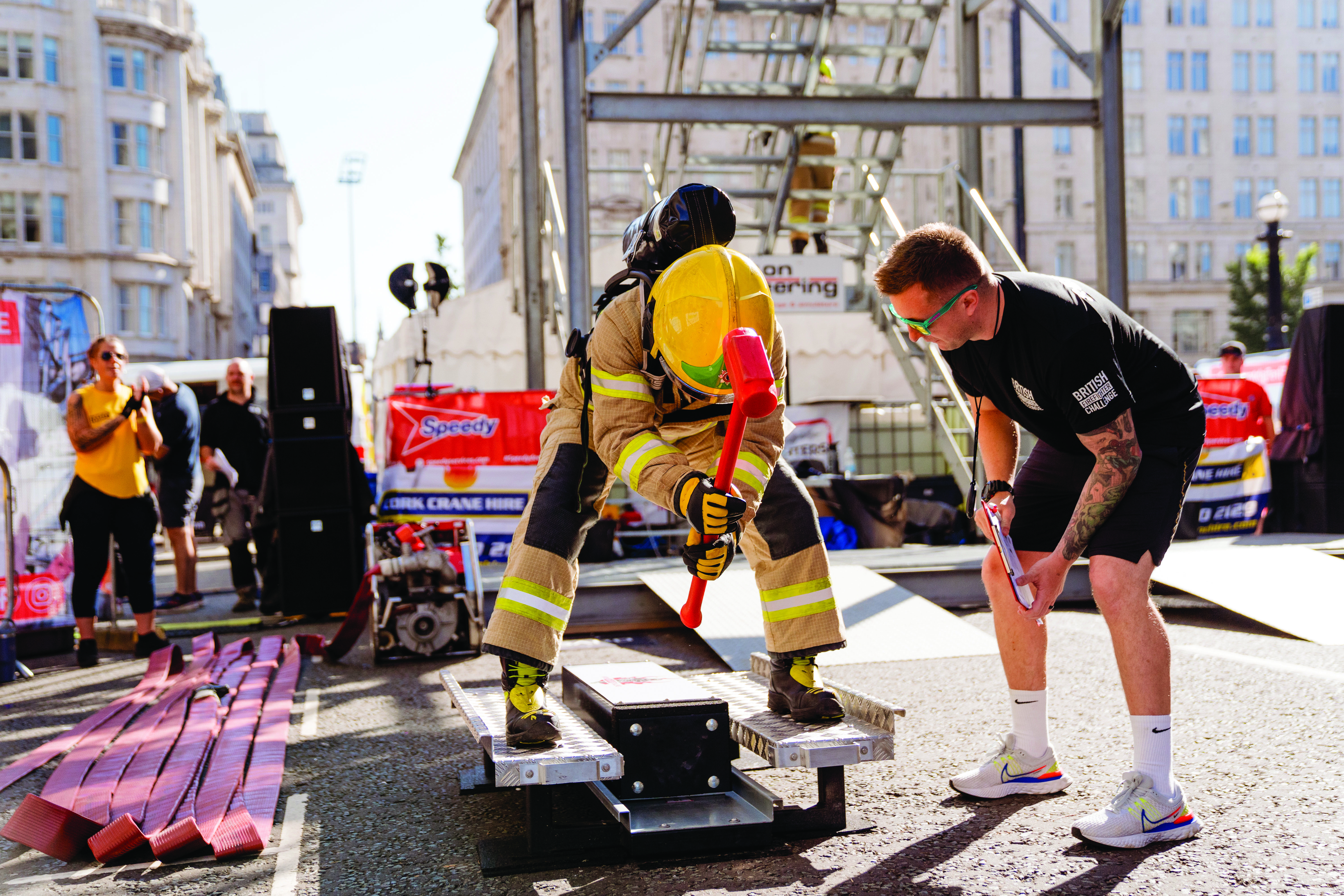 Cómo ponerse en forma como un bombero de Londres