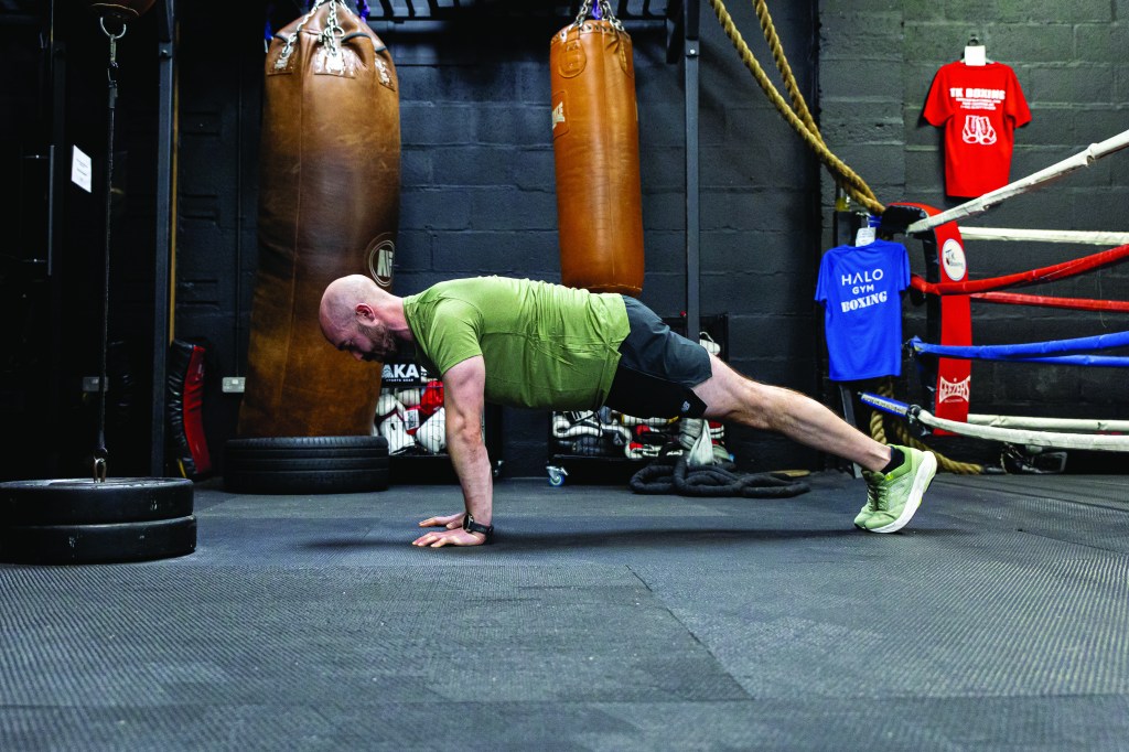 I wanted to improve my press-up - this is how I did it