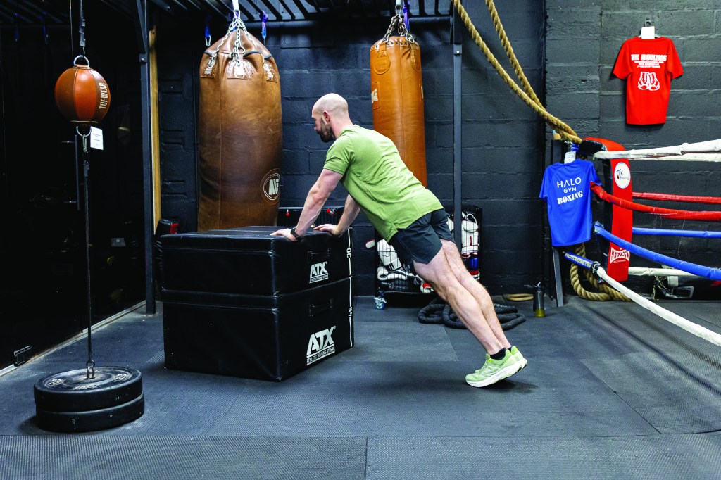 I wanted to improve my press-up - this is how I did it
