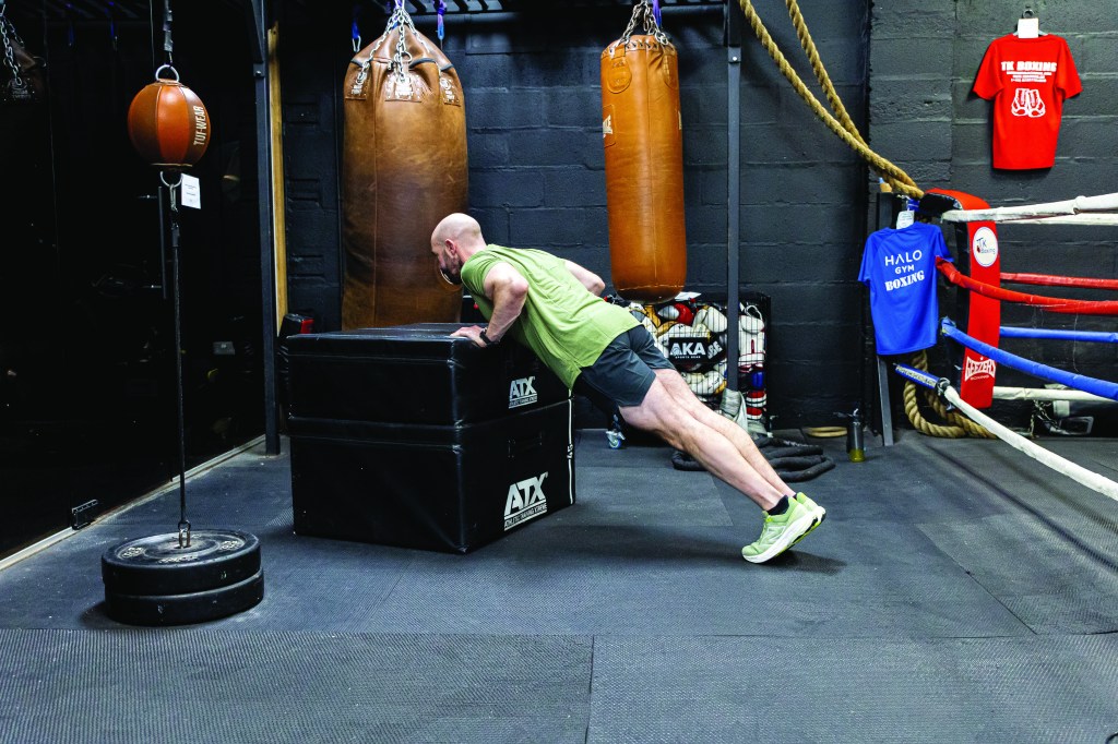 I wanted to improve my press-up - this is how I did it