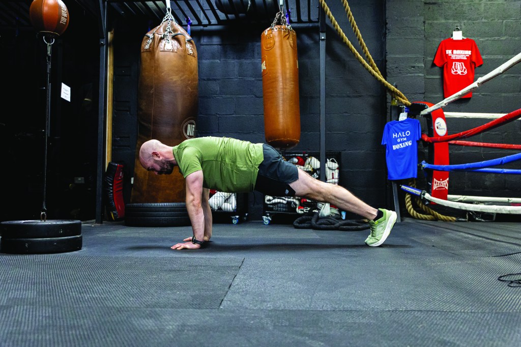 I wanted to improve my press-up - this is how I did it