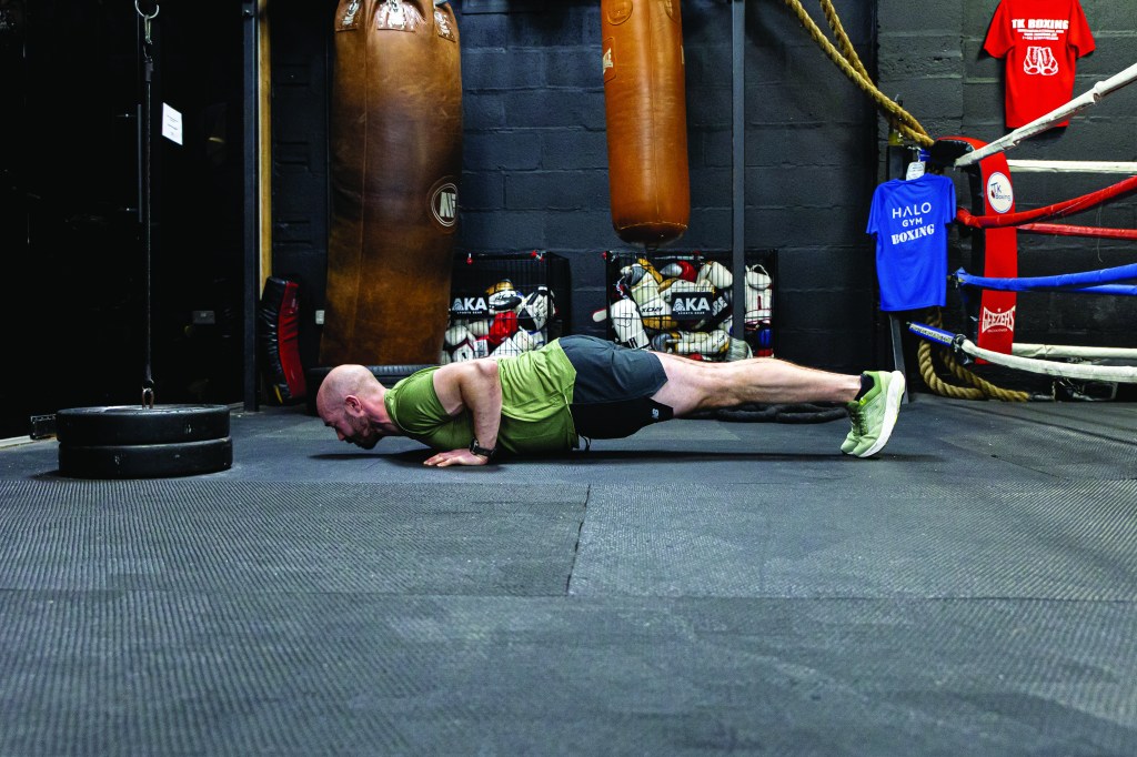 I wanted to improve my press-up - this is how I did it