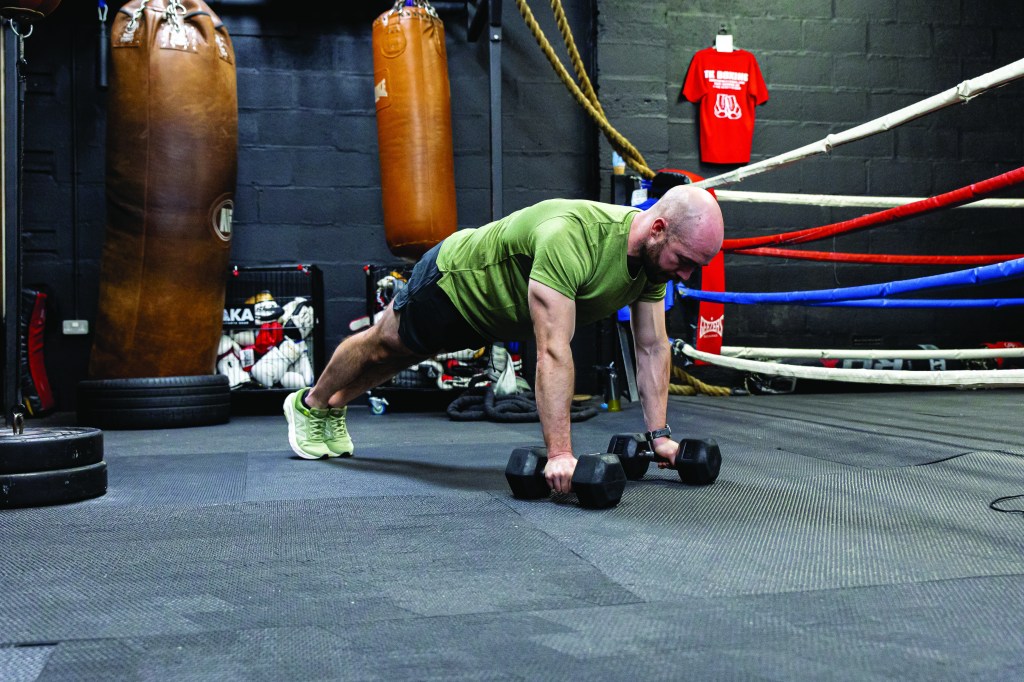 I wanted to improve my press-up - this is how I did it