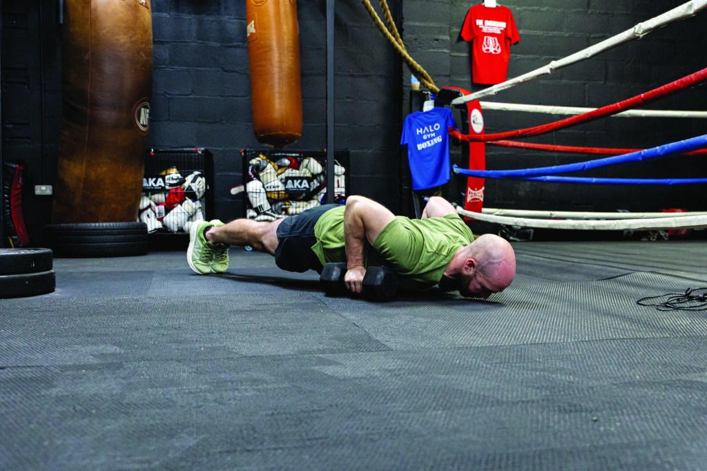 I wanted to improve my press-up - this is how I did it