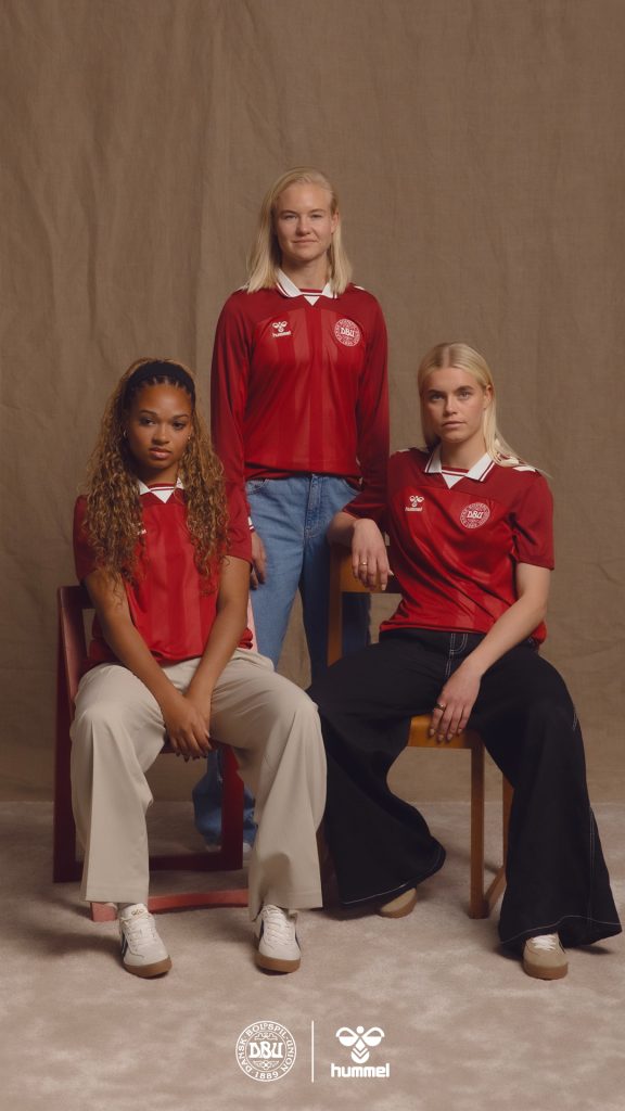 Dinamarca Desvela Nueva Jersey Hummel para la Eurocopa Femenina 2025