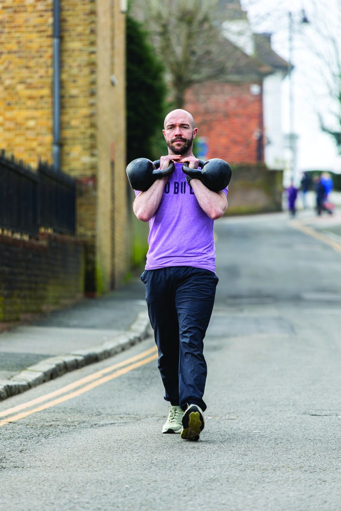 Quería un entrenamiento completo – así que hice el desafío de un milla con kettlebell