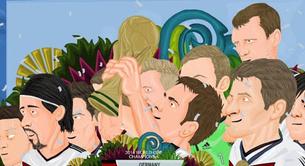 La parodia de la final del Mundial