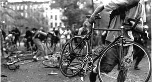 Carreras clandestinas de bicicletas por Madrid