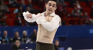 Javier Fernández, campeón de Europa de patinaje por tercera vez consecutiva