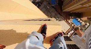 Agárrate, esto sí es parkour extremo