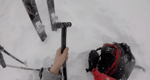 Mira este impresionante rescate tras un alud