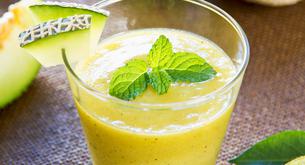 Zumo de melón y kiwi para adelgazar
